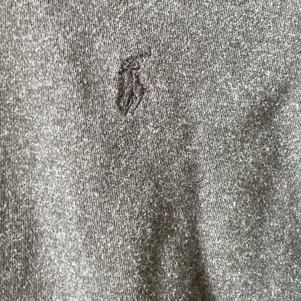 Polo Ralph Lauren Top Womens L Large Gray Turtleneck Long Sleeve Stretch - Picture 4 of 11